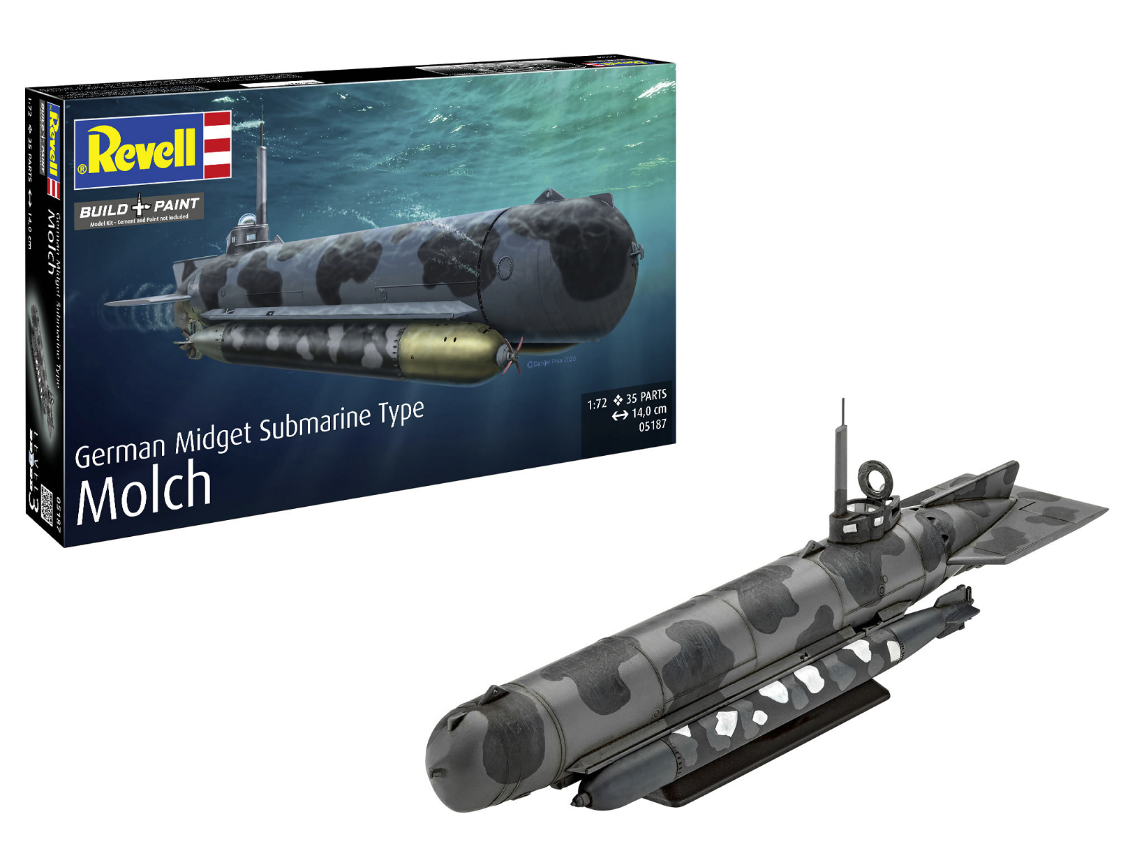 GERMAN MIDGET SUBMARINE TYPE MOLCH